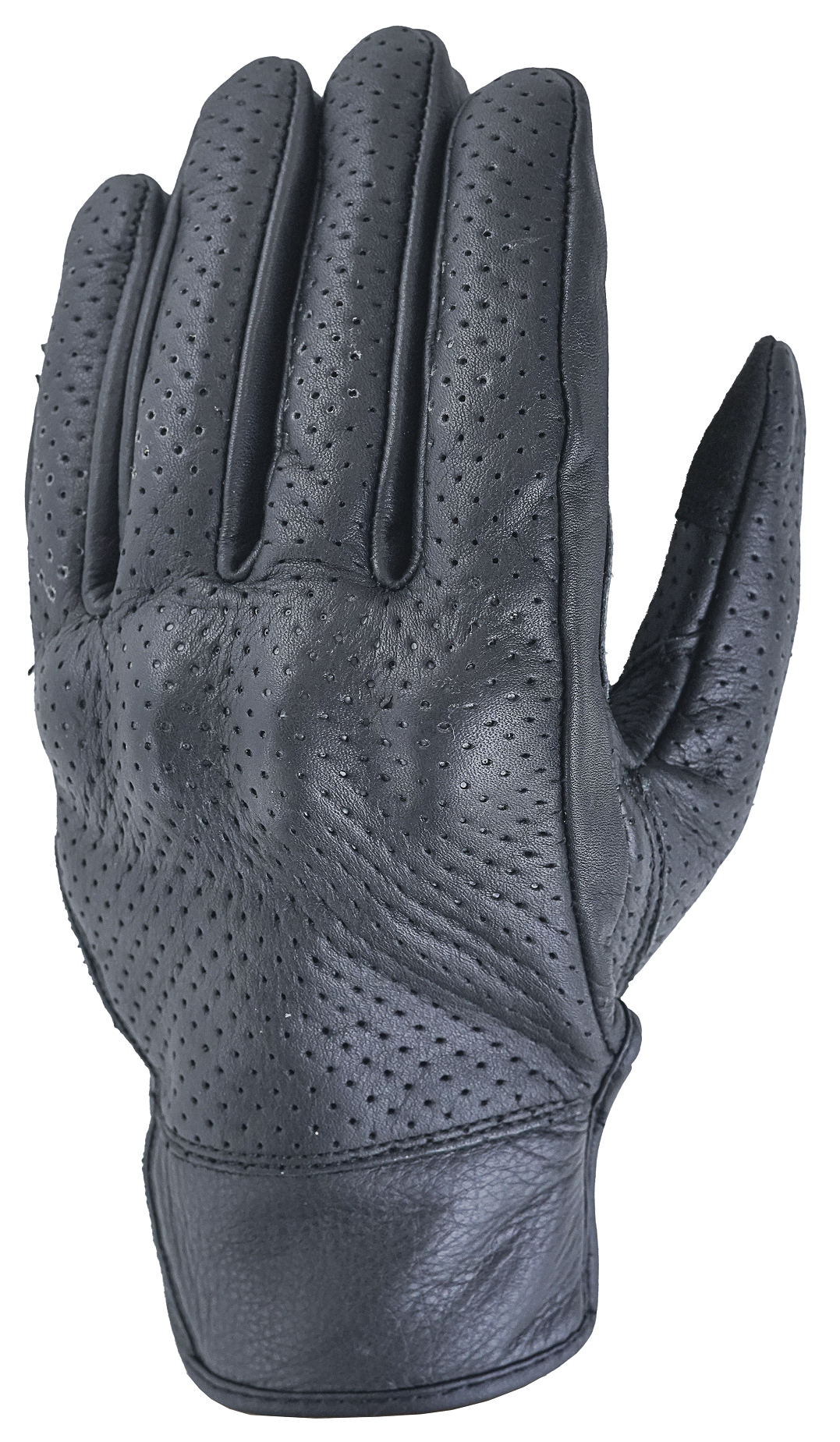NEO Black Motorcycle Wellington Moto Hand Protective Leather Gloves