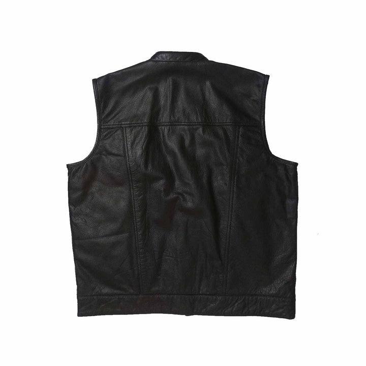 Motorcycle Leather Vest.