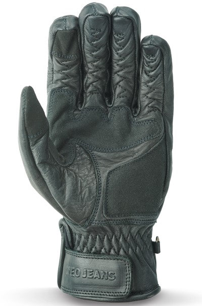 NEO Black Motorcycle  Diamond  Hand Protective  Leather  Gloves.