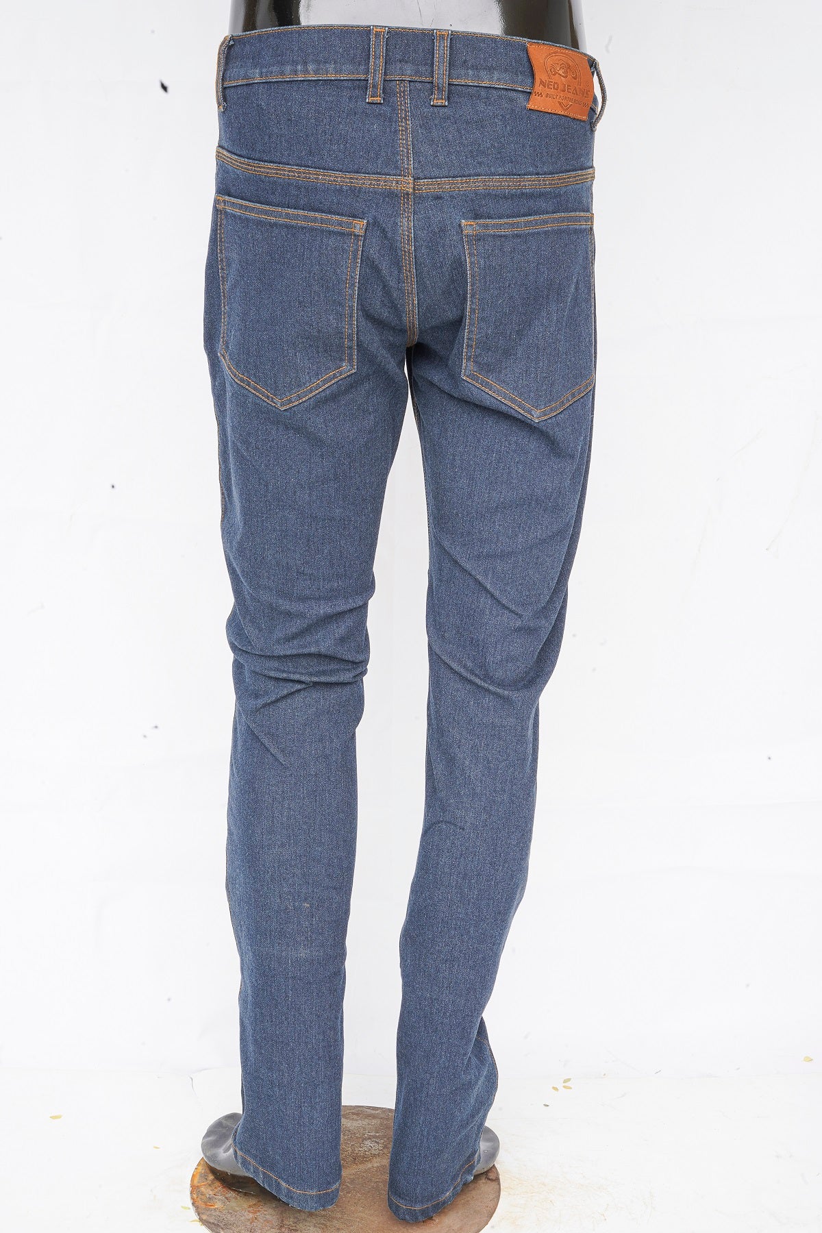 NEO CE AAA MEN IRON RIDE JEANS – BLUE |  Ultimate Protection With  CE Fabric, CE Hip and Kness Aramors.