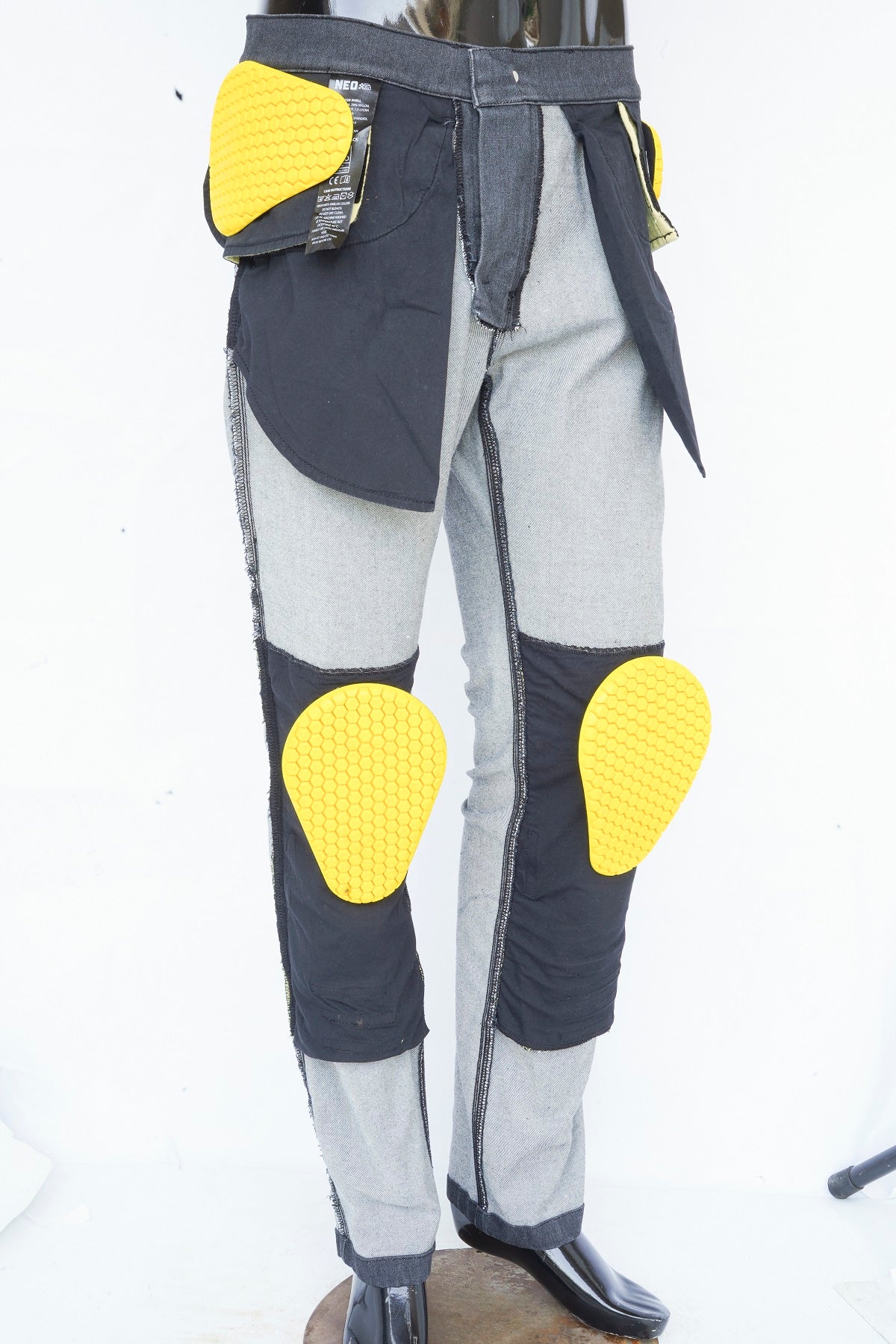 NEO CE AAA MEN IRON RIDE JEANS – BLUE |  Ultimate Protection With  CE Fabric, CE Hip and Kness Aramors.