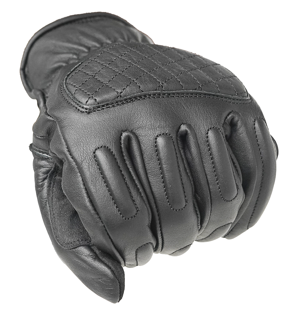 NEO Black Motorcycle Diamond Hand Protective Leather  Gloves