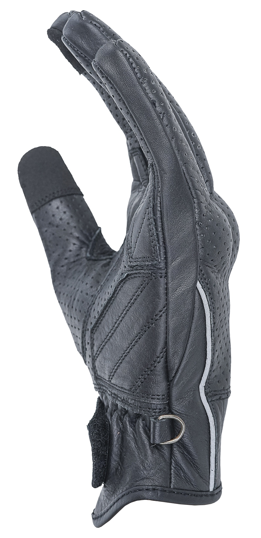 NEO Black Motorcycle Wellington Moto Hand Protective Leather Gloves