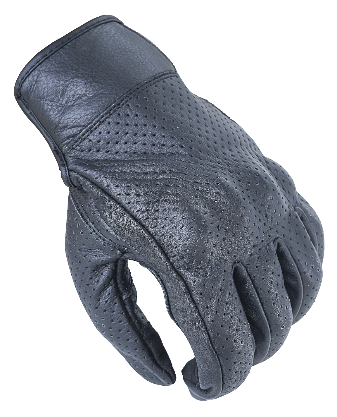 NEO Black Motorcycle Wellington Moto Hand Protective Leather Gloves