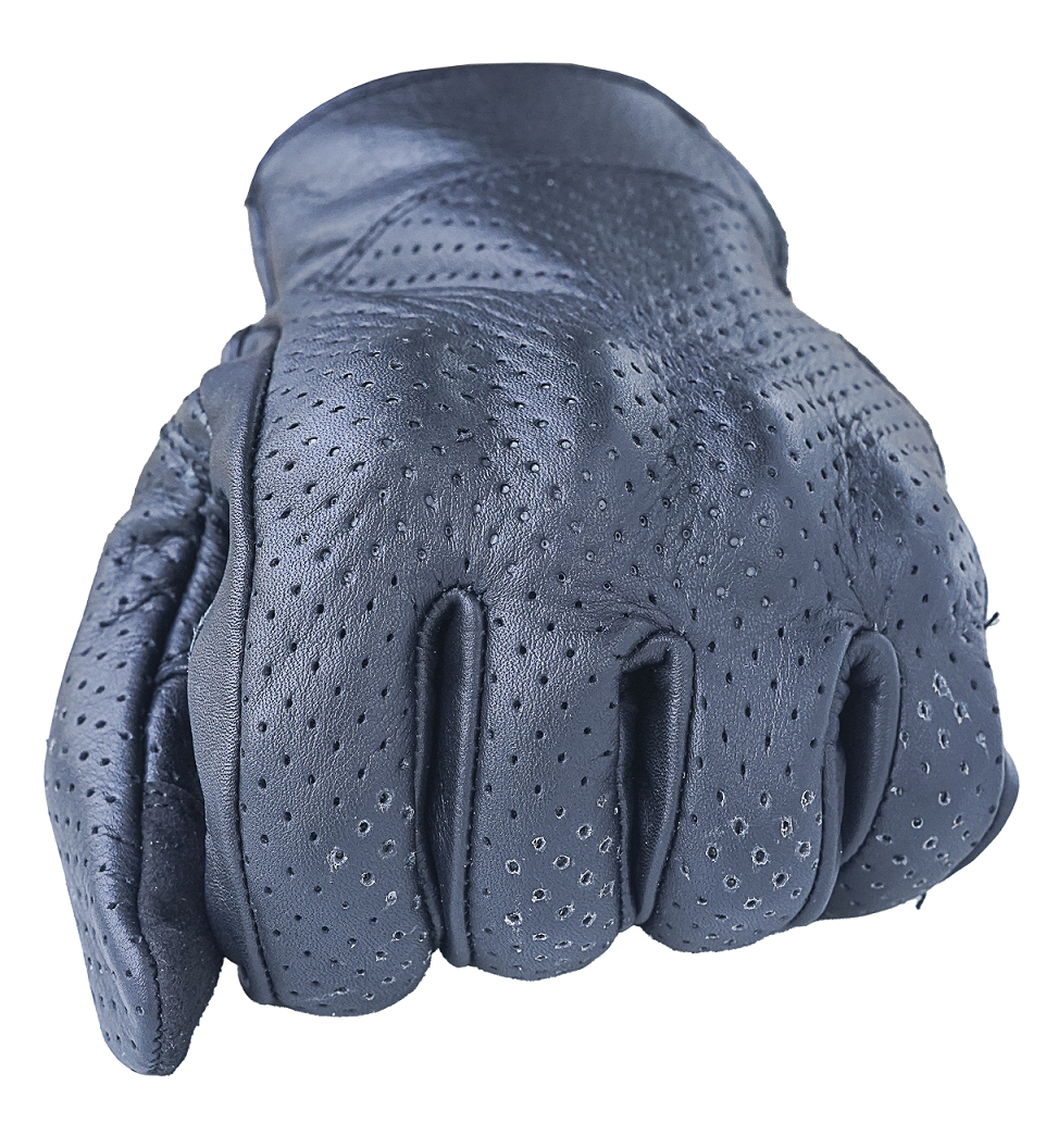 NEO Black Motorcycle Wellington Moto Hand Protective Leather Gloves