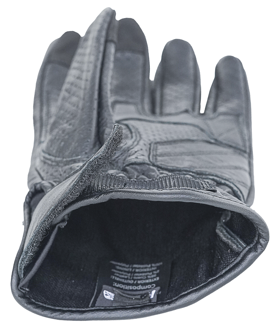 NEO Black Motorcycle Wellington Moto Hand Protective Leather Gloves