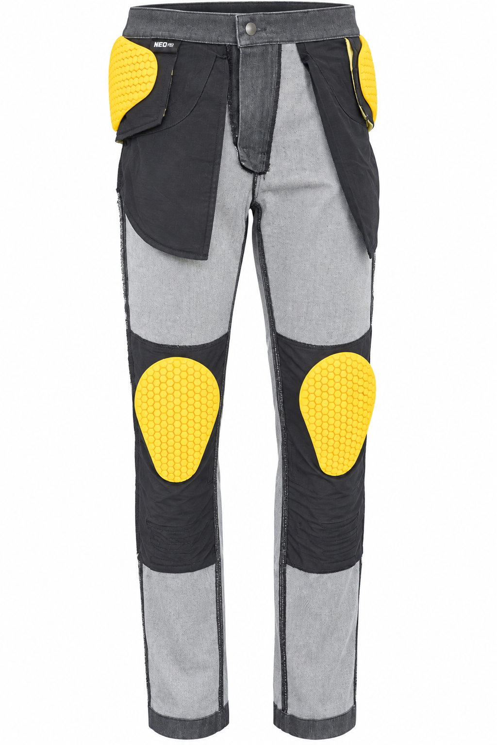 NEO CE AAA MEN IRON RIDE JEANS – BLACK CHARCOAL | Ultimate Protection With CE Fabric, CE Hip and Knee Armors