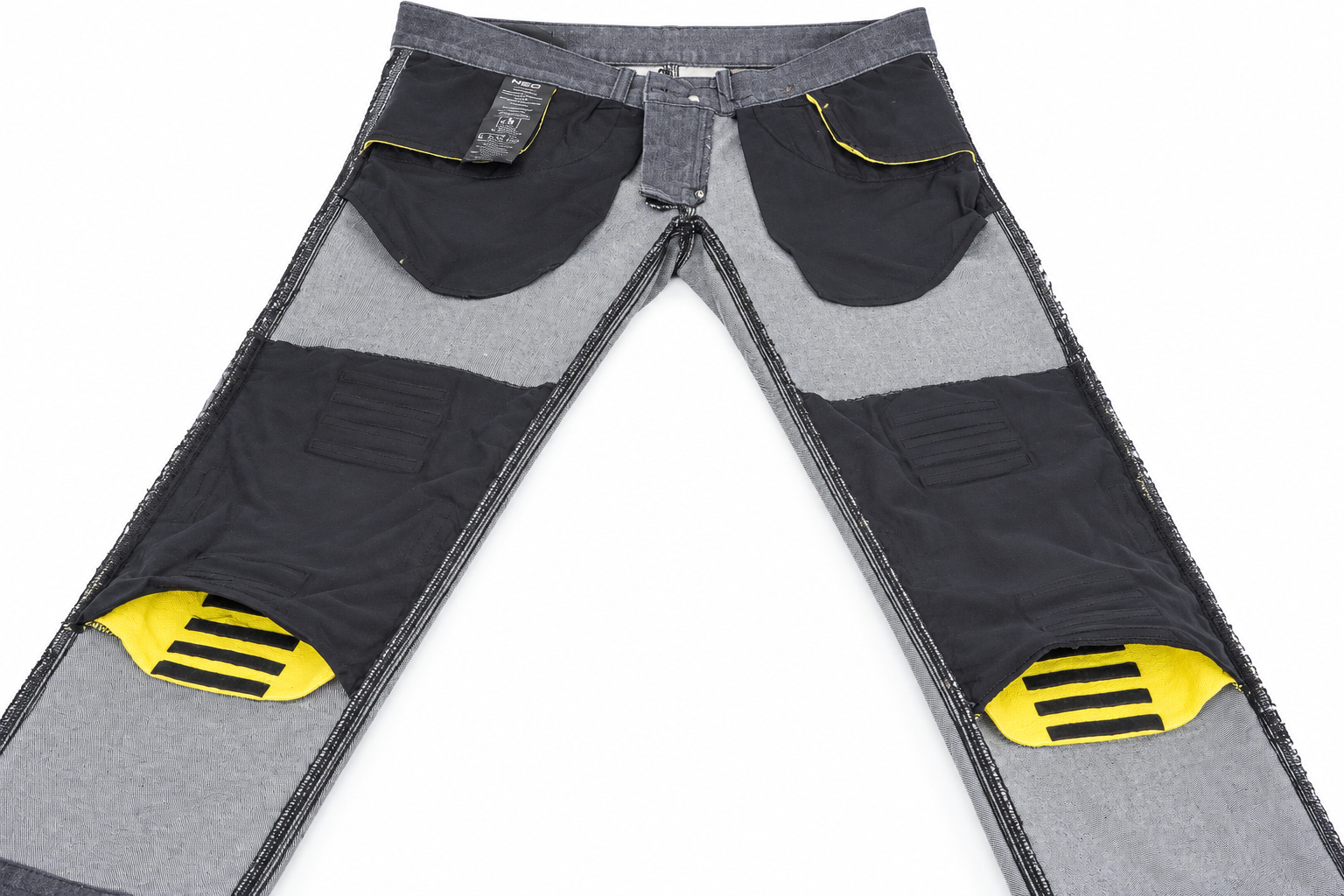 NEO CE AAA MEN IRON RIDE JEANS – BLACK CHARCOAL | Ultimate Protection With CE Fabric, CE Hip and Knee Armors