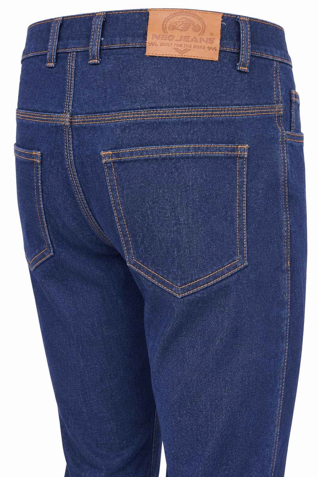 NEO CE AA Motonox JEANS – BLUE |Ultimate Protection With CE Fabric, CE Hip and Knee Armors