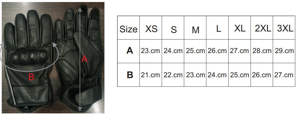 Black Motorcycle Leather Gloves | Riding Gloves | Neo Jeans USA