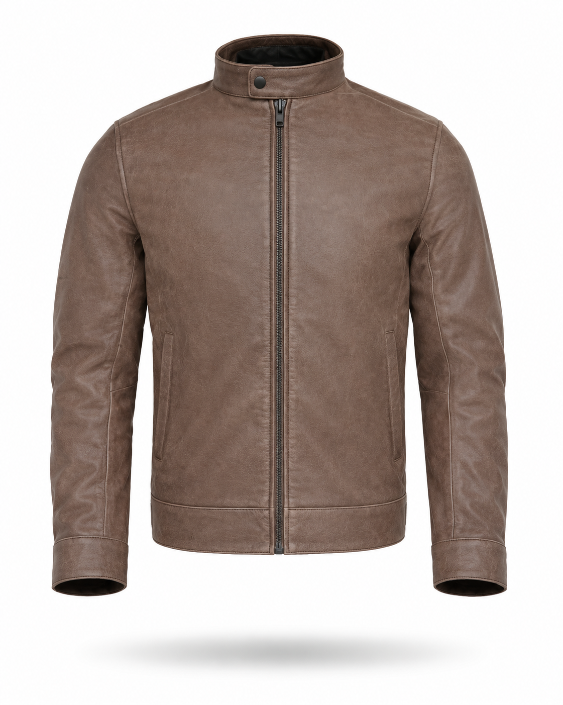 Motorcycle Cruiser 100% Cowhide Leather Jacket by Neo Jeans Brown Color with removable CE Level 2 armor (Copy)