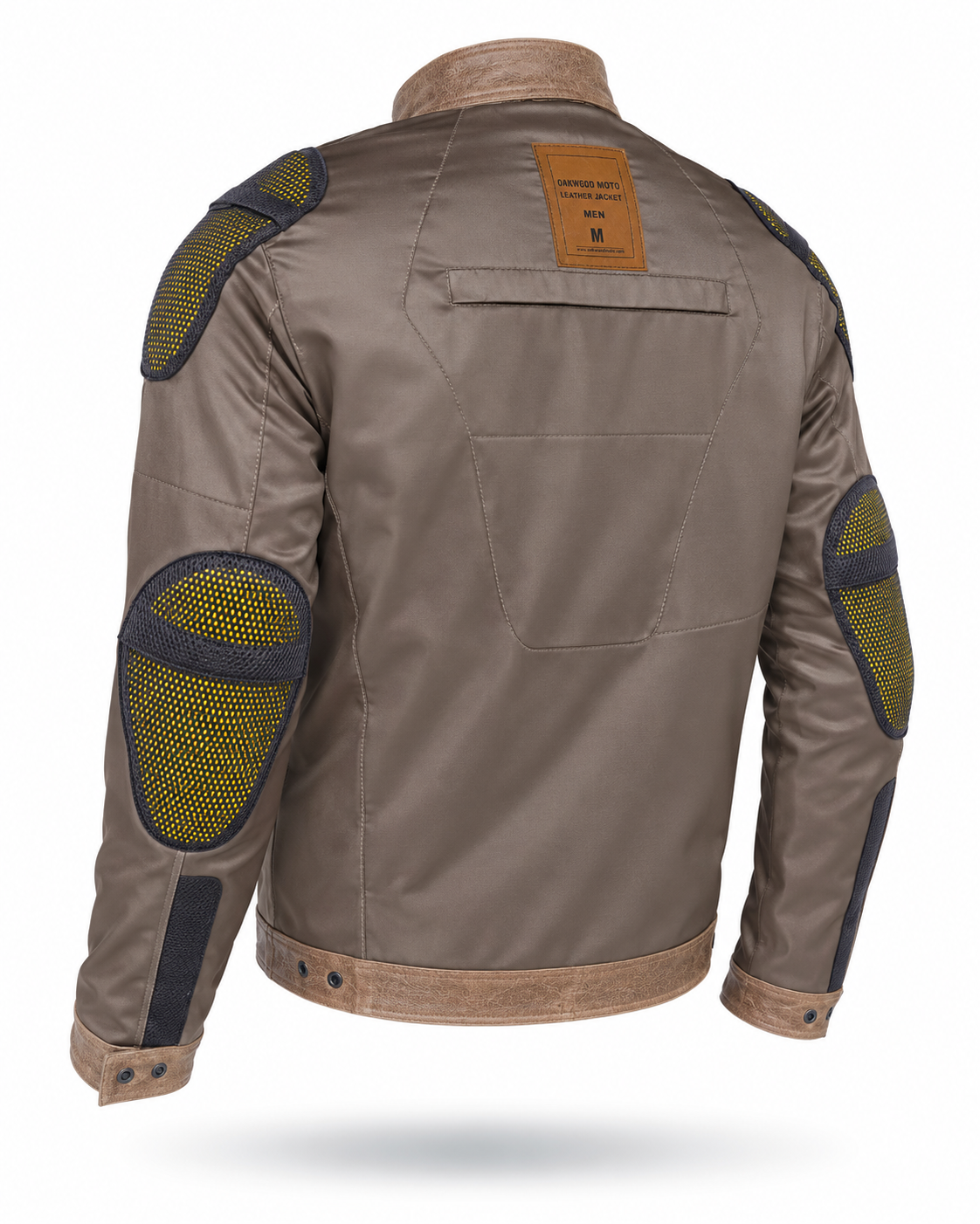 Motorcycle Cruiser 100% Cowhide Leather Jacket by Neo Jeans Brown Color with removable CE Level 2 armor (Copy)