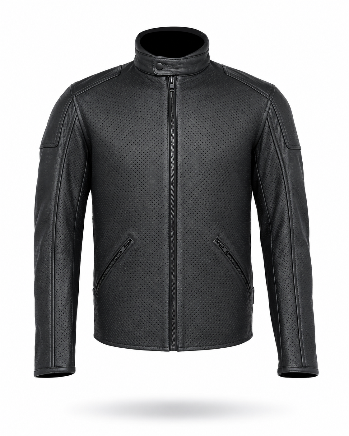 Motorcycle Oakwood 100% Cowhide Leather Jacket by Neo Jeans Black Color with removable CE Level 2 armor (Copy) (Copy) (Copy)