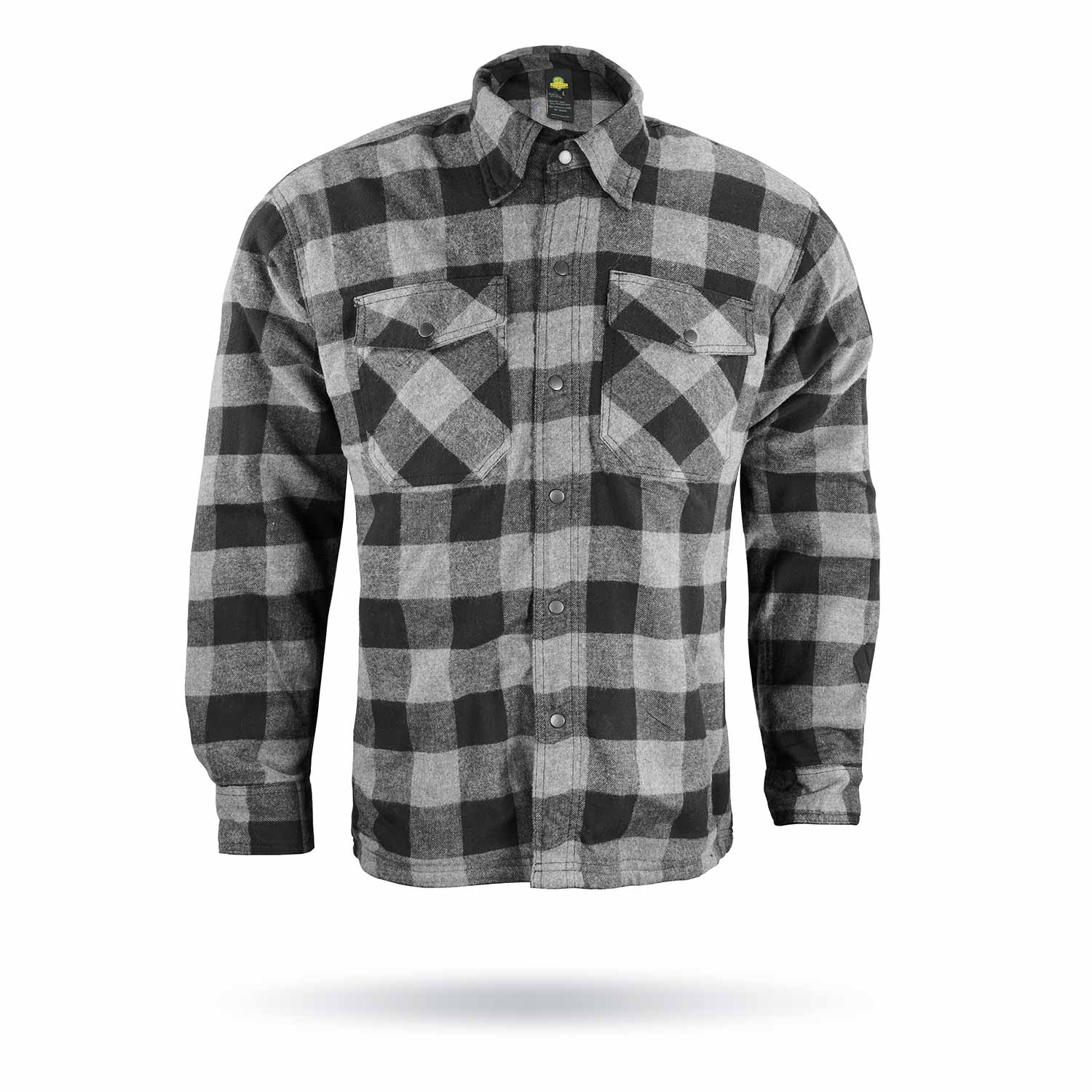 Black Riding Flannel Shirt | Gray Riding Flannel Shirt | NeoJeans