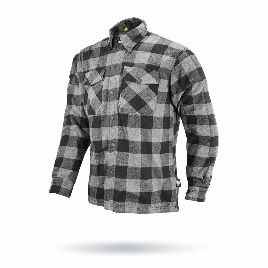 Black Riding Flannel Shirt | Gray Riding Flannel Shirt | NeoJeans