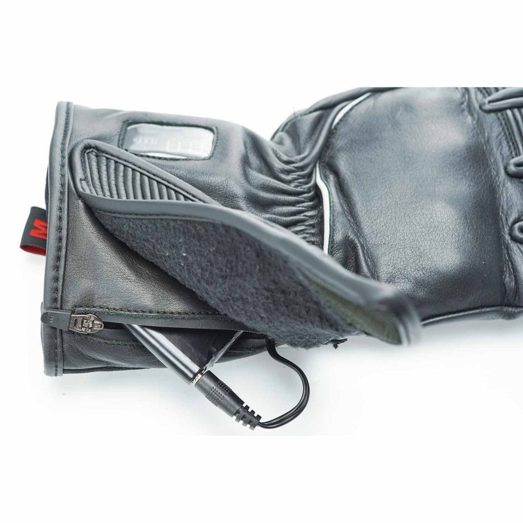 NEO Motorcycle Heated Gloves With Heat Adjustment.