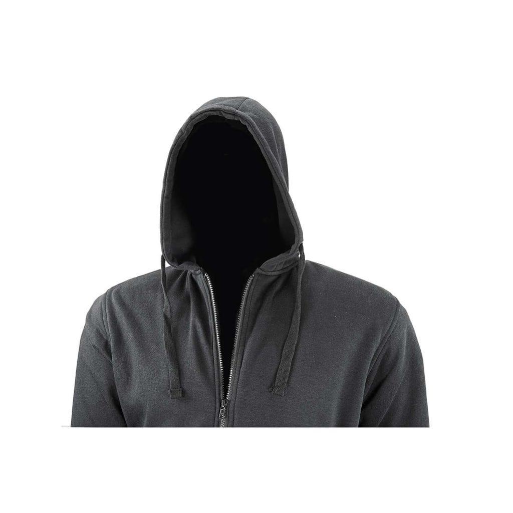 MEN Motorcycle Fleece Hoodies Reinforced With Kevlar.