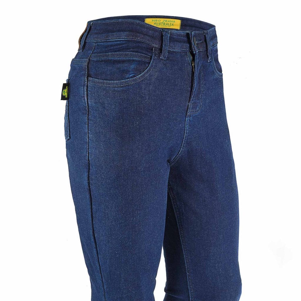 NEO WOMEN Motorcycle  Jeans  – BLUE.