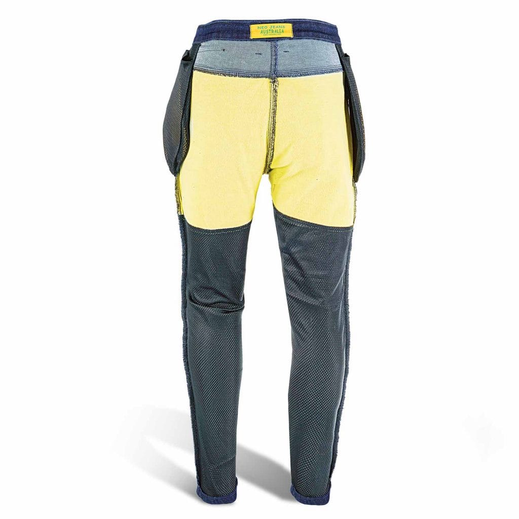 NEO WOMEN Motorcycle  Jeans  – BLUE.