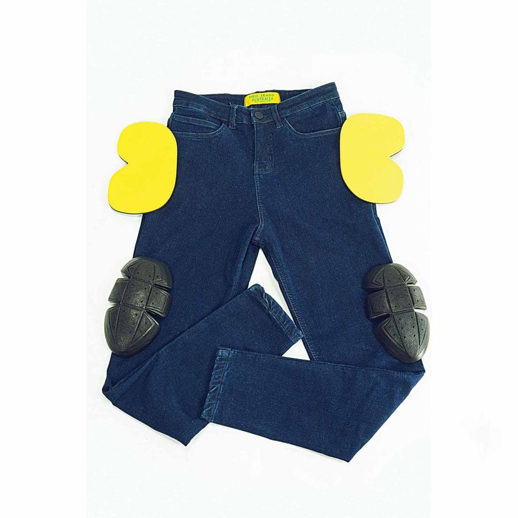 NEO WOMEN Motorcycle  Jeans  – BLUE.