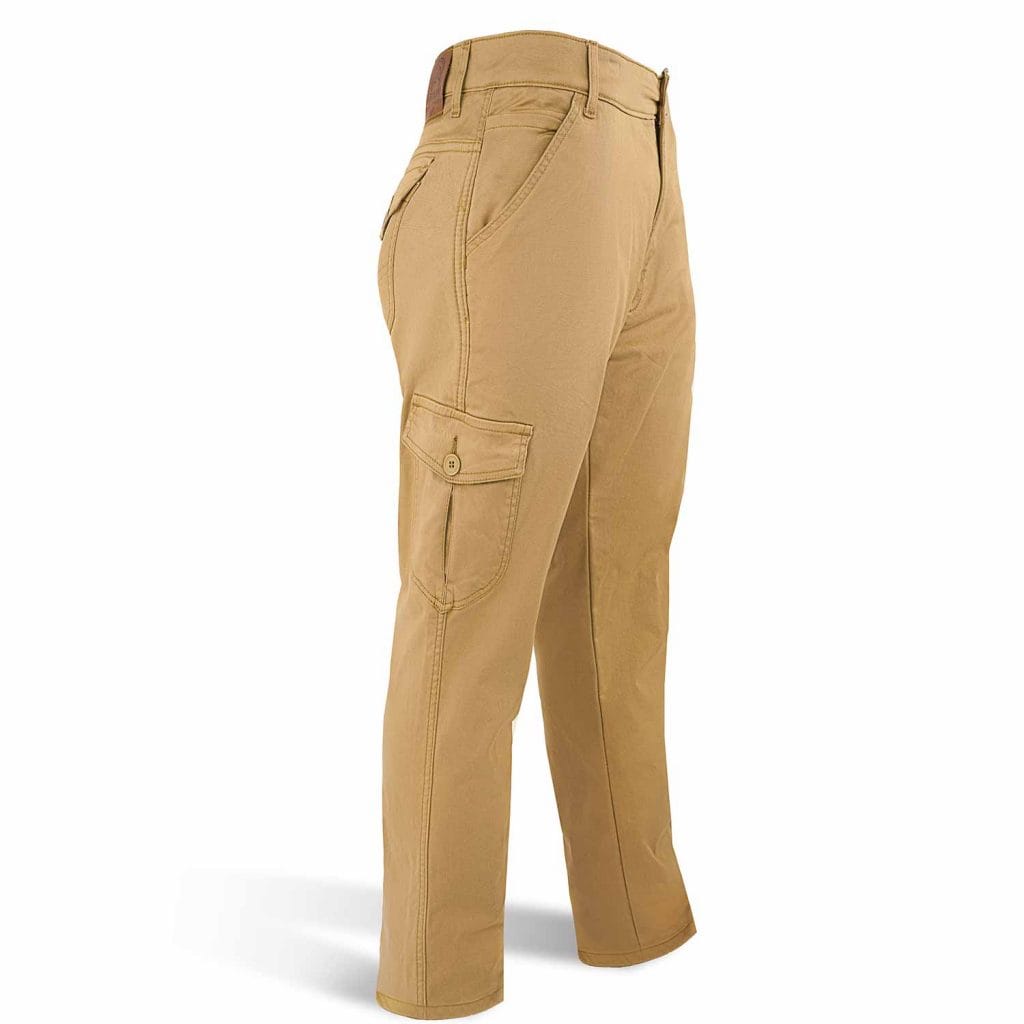 NEO MEN Moto Twill Cargo Trouser Reinforced With Aramid– Brown.