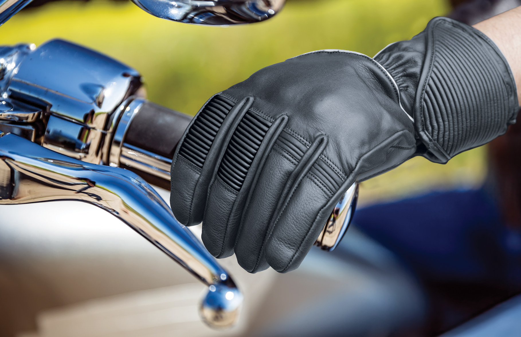 NEO Motorcycle Heated Gloves With Heat Adjustment.