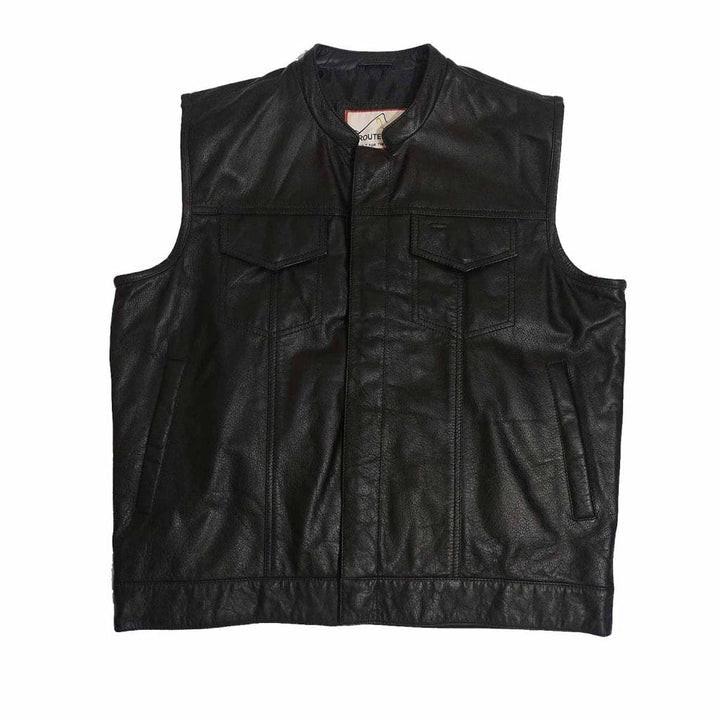 Motorcycle Leather Vest.